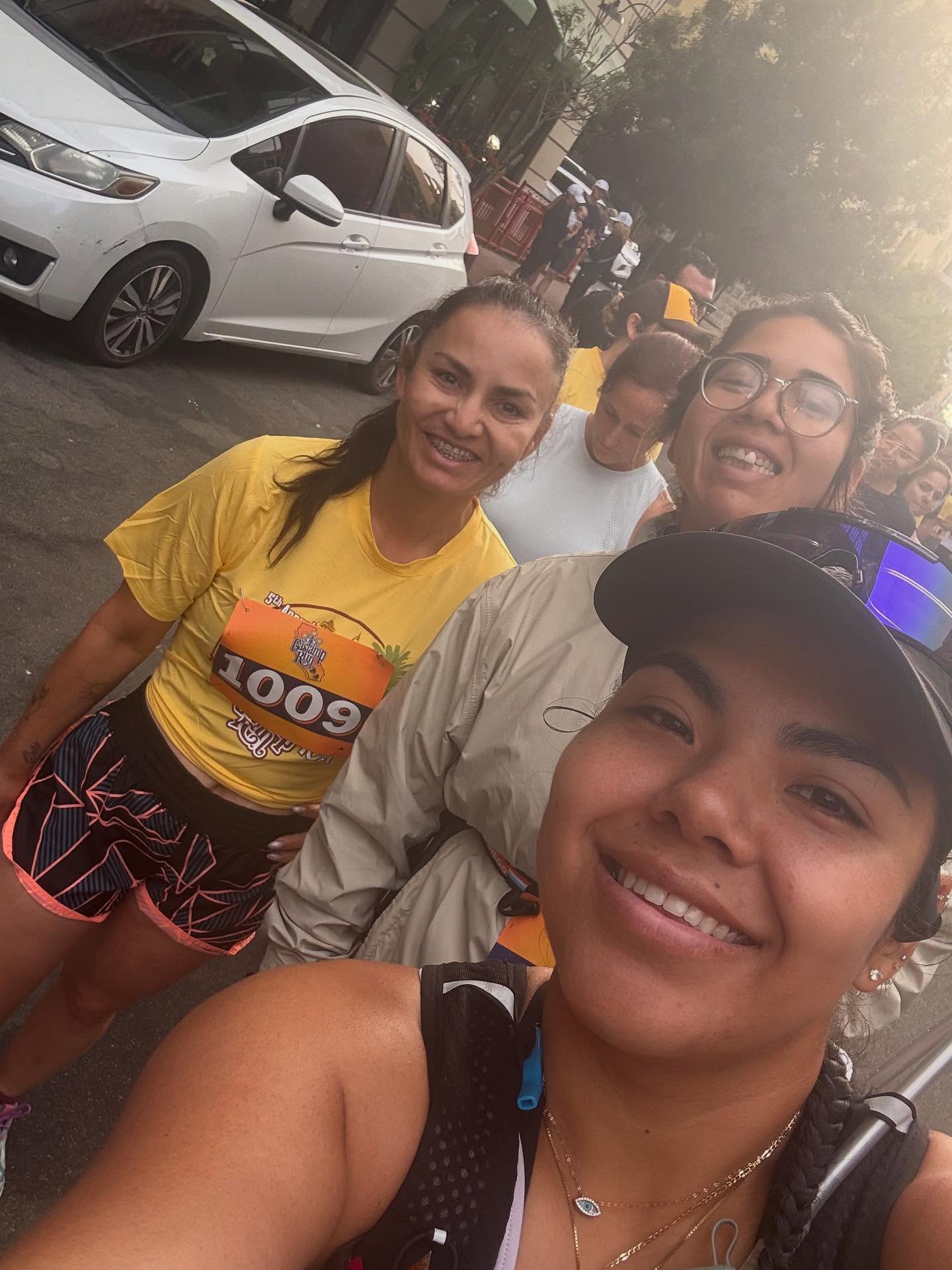 Post-run coffee and social gathering